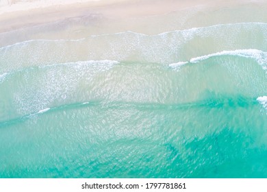 Exotic sea wave beach aerial view summer vacation concept - Shutterstock ID 1797781861