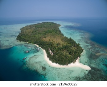 Exotic Tropical Island In Indonesia Archipelago 