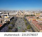 Expanse of Plaza Tapatia: Overlooking Guadalajara Cathedral - Captivating View of Historic Architecture