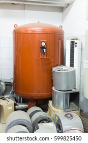 Expansion Tank In The Boiler Room