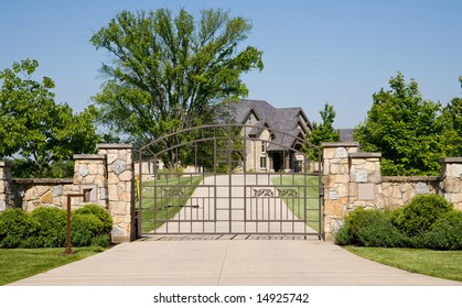 Expensive Gated Home