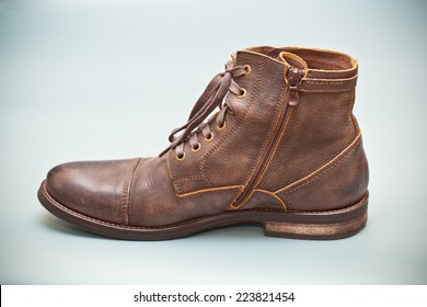 mens leather boots kohls