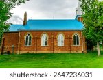 Experience the beauty and tradition of Mary of the Immaculate Conception Church in Alliston, a stunning red brick landmark since 1855