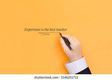 experience is the best teacher quote