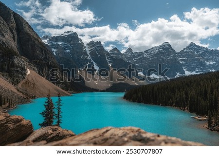 Experience the breathtaking landscapes of Banff National Park with this collection of stunning mountains and turquoise lakes. Each image showcases the natural beauty of this iconic Canadian