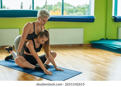Experience an invigorating Dynamic Stretching Session at a stateoftheart fitness studio