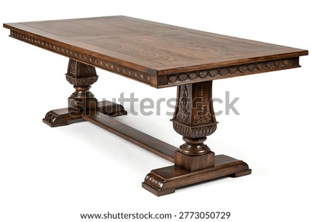 Experience timeless elegance with the Conte center table, a stunning fusion of classic design and superior craftsmanship. Crafted from luxurious mahogany wood veneer and finished in a deep mahogany tone, Conte exudes timeless elegance into any interior. 