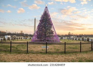 Experience the wonder and magic of the National Christmas Tree, a beloved American tradition that lights up the night sky during the holiday season. This iconic tree is located in Washington, D.C.