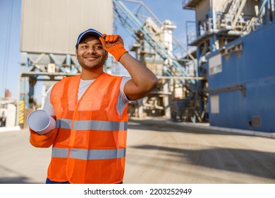 Experienced Worker On His Job At Industrial Plant