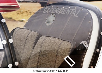 Experimental Aircraft On Display At An Airshow.