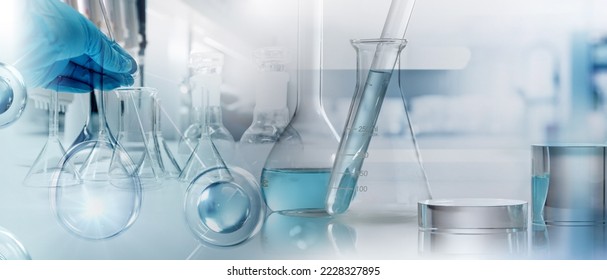 Experimental research on biotechnology and DNA - Shutterstock ID 2228327895