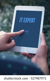 IT Expert, Technology Concept