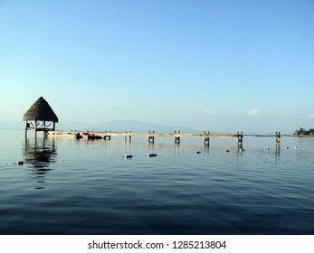 Explendid Place To Reflect, Lake Of Izabal, Guatemala