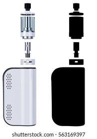 Exploded View Atomizer Infographics Scheme Liquid Water Tank Pipes 库存矢量图(免版税)388799152 ...