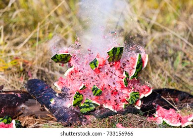 Exploded Watermelon