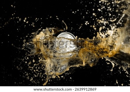 Exploding Beverage Can with Liquid Splash