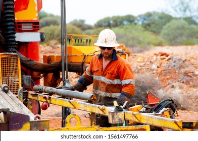 Exploration Core Drilling In The Field