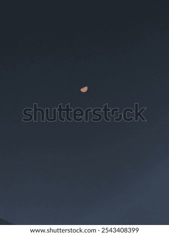 Similar – Foto Bild Blutmond bei totaler Mondfinsternis, durch Baum fotografiert