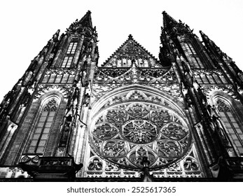 Explore the dramatic, nostalgic beauty of European architecture and landscapes in dark, moody, black and white grain photography. Keywords: dark, moody, black and white, grain, European architecture. - Powered by Shutterstock