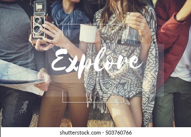 Explore Experience Travel Trip Vacation Journey Concept