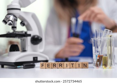 Explore ferritin analysis with advanced microscopy and lab techniques for valuable insights and outcomes