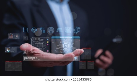 Explore intersection of technology and business as artificial intelligence reshapes industries image captures future of AI-driven solutions, highlighting key data and insights for innovation
