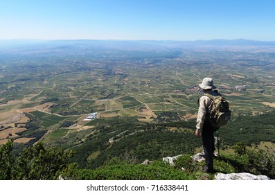 EXPLORER LOOKING FROM THE SUMMIT