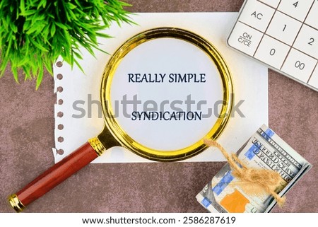 Exploring the concept of Really Simple Syndication as a vital tool in technology and business for content distribution and updates.