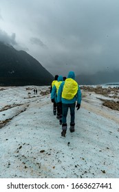 Exploring a glacier and its caves