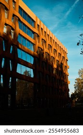 Exploring Modern Architectural Design Featuring a Vibrant and EyeCatching Facade