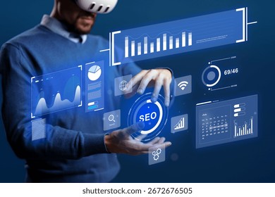 Exploring virtual reality technology and data analytics in a dynamic digital environment