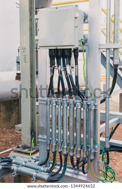 Explosion Proof Junction Box Installation Steel Stock Photo (Edit Now