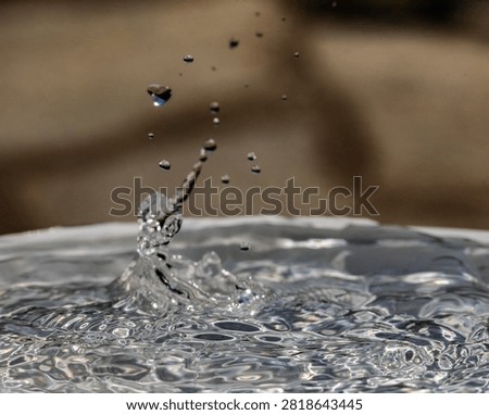 Explosive high-speed macro shot of a water splash erupting into a spectacular cascade of suspended droplets, freezing a split-second of pure liquid energy invisible to the naked eye — a dramatic, high-impact image ideal for water brands, sports drinks, cosmetics, environmental campaigns and premium advertising
