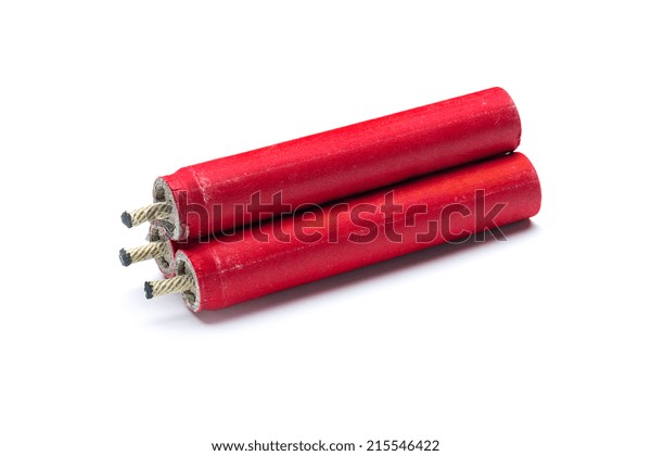 Explosive Tnt Bomb Fireworks Stock Photo Edit Now 215546422