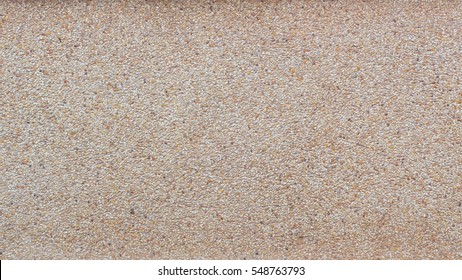 Exposed Aggregate Finish.