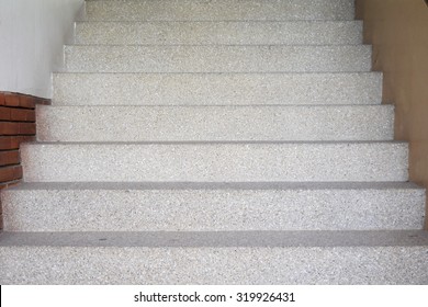 The Exposed Aggregate Finish Stair