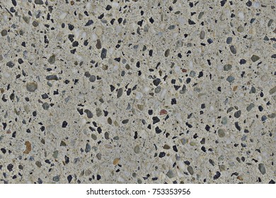 Exposed Aggregate Semi Smooth Concrete.