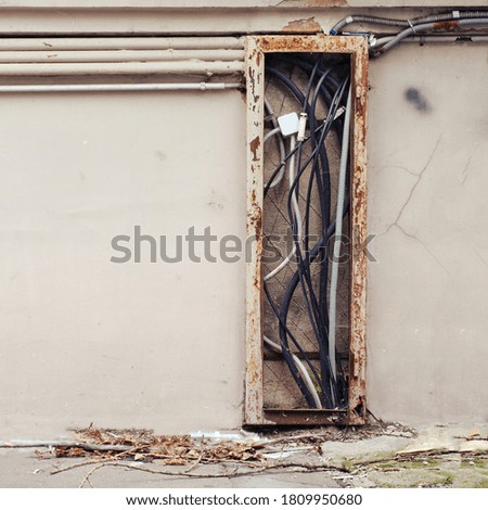 Similar – Image, Stock Photo Bad buildings Building