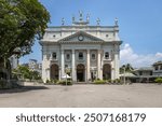 Exposure of the facade of St. Lucia