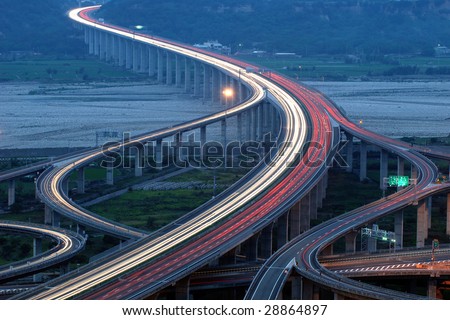 express highway interchange