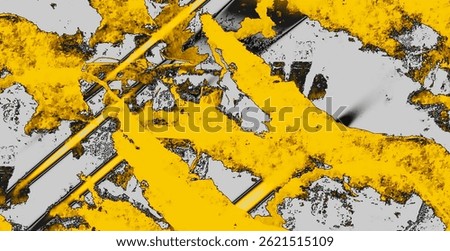 Expressive digital artwork featuring chaotic linework and glitch-inspired textures, ideal for backgrounds, street art concepts, or music visuals