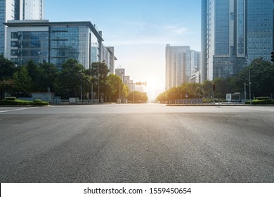 The expressway and the modern city skyline are in Chongqing, China. - Powered by Shutterstock