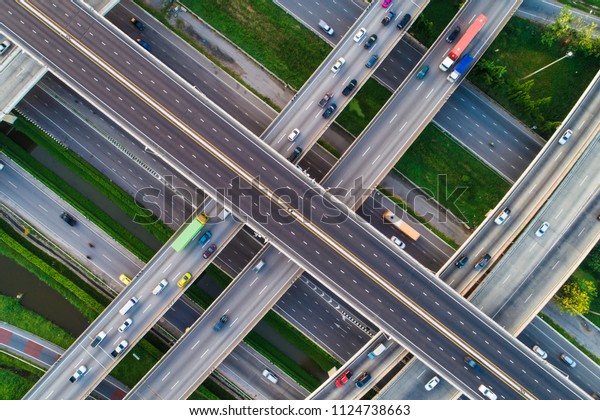 Expressway Transport Traffic Road Vehicle Movement Stock Photo (Edit ...