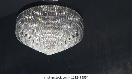 Exquisite crystal chandelier