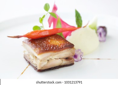 Exquisite Dish, Creative Restaurant Meal Concept, Haute Couture Food