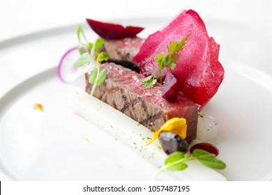 Exquisite Dish, Creative Restaurant Meal Concept, Haute Couture Food