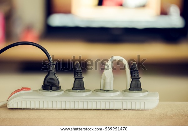 Extension Cord Multiple Asian Plugs On Stock Photo 539951470 | Shutterstock