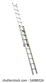 Extension Ladder Isolated With Clipping Path