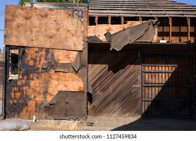 Extensive Fire Damage Renders This Building Useless Until Restoration Can Begin.