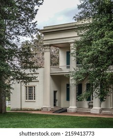 The Exterior Of Andrew Jackson Hermitage In Nashville